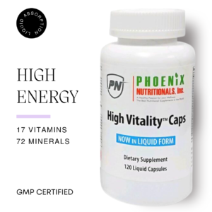 Liquid Vitamins High Energy Multivitamin and Mineral Formula